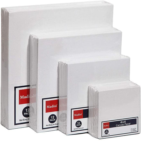 Madisi Painting Canvas Panels Multi Pack